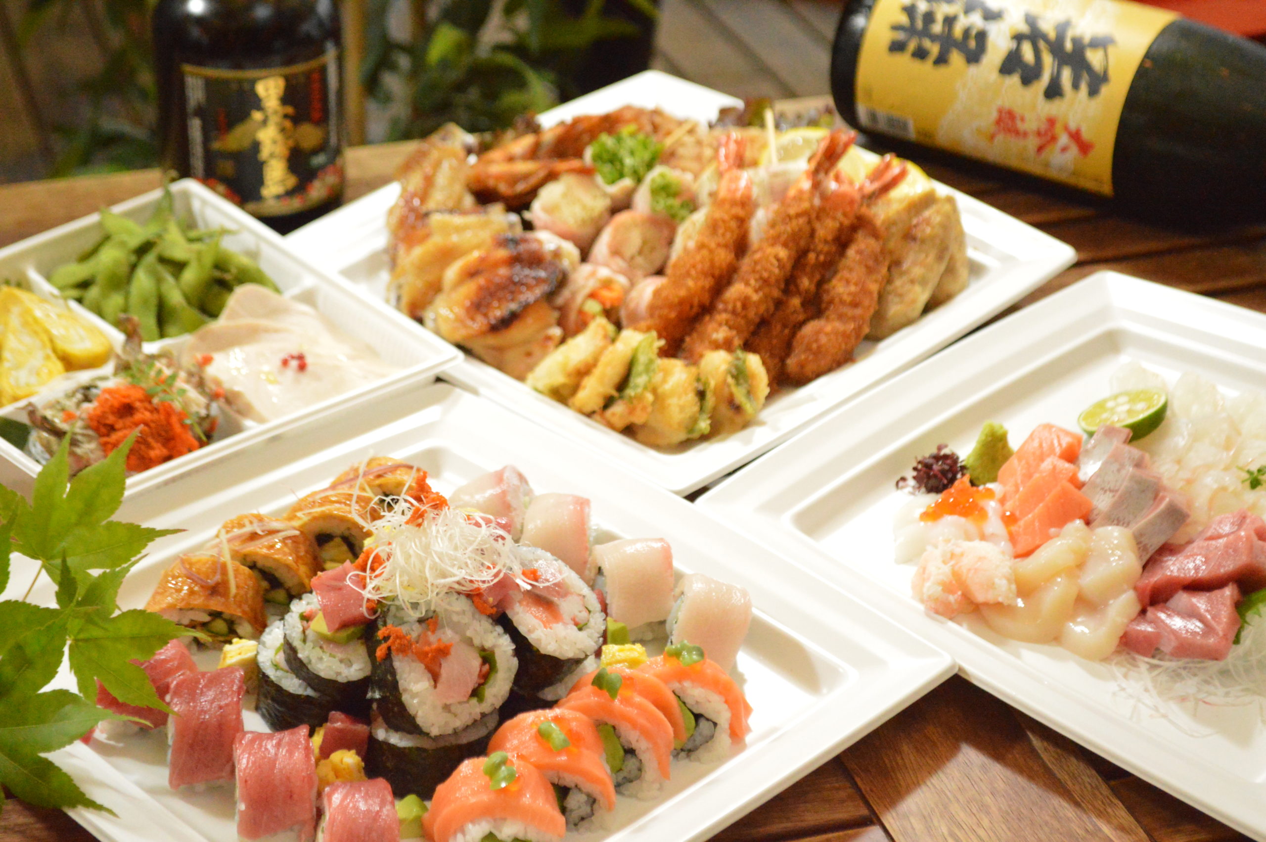 GOENデリバリーセット 1人前（ロール寿司） – Japanese Dining GOEN